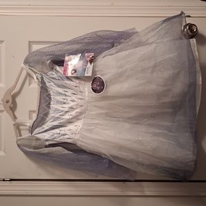 NWT DISNEY FROZEN SNOW QUEEN ELSA DELUXE CHILD COSTUME
